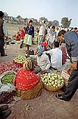 Khajuraho village - the market 
